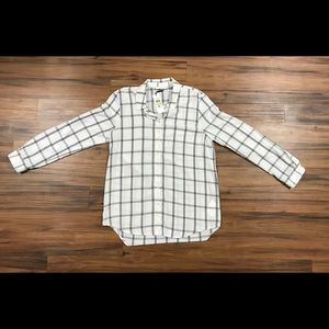 Calvin Klein Women's Collar Dress Shirt Size M